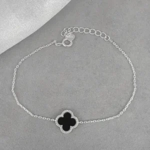 Pulseira Van Cleef detalhe Cravejado
