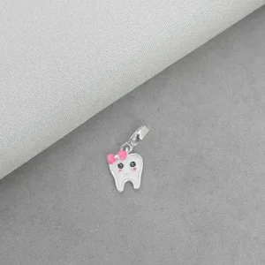 Berloque Dente prata 925